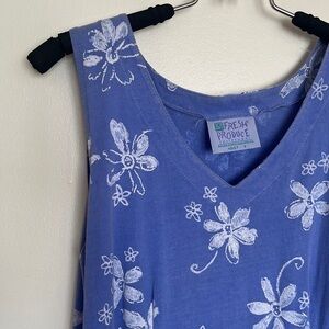 90’s Fresh Produce floral print maxi dress